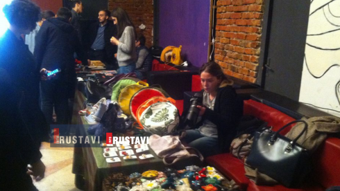 ხელნაკეთი ნივთების გამოფენა-გაყიდვა