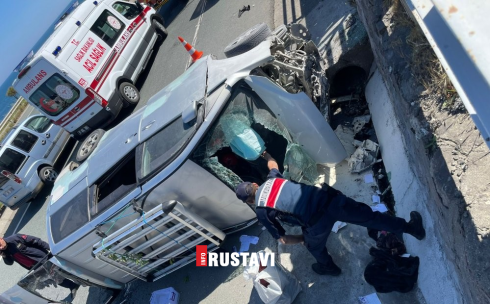 ტრაპიზონთან ავარიას 1 ადამიანი ემსხვერპლა, 5 დაშავდა [photo]
