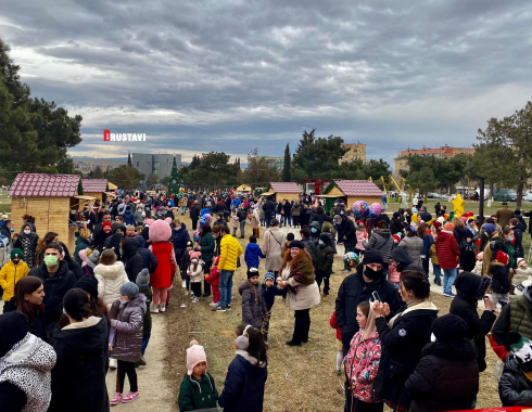 საახალწლო ღონისძიებები რუსთავში