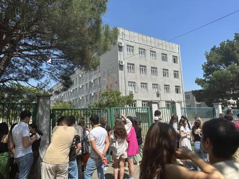 ეროვნული გამოცდები ბოლო დღე რუსთავში