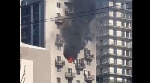 ხანძარი საცხოვრებელ კორპსუსში