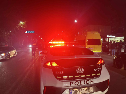 რუსთავში ერთმანეთს ორი ავტომობილი შეეჯახა [video]