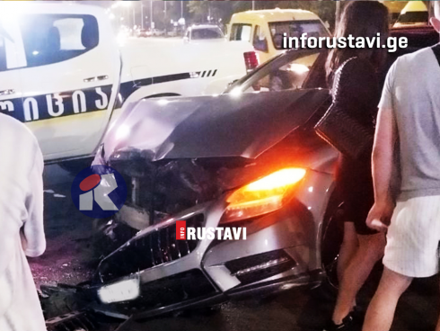 ავტოსაგზაო შემთხვევა რუსთავში