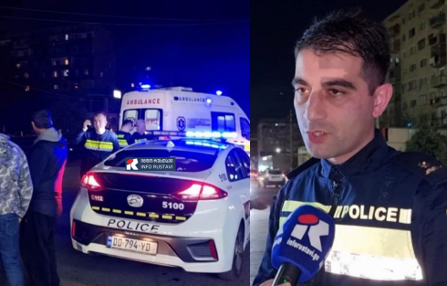 რუსთავში ქალს ავტომობილი დაეჯახა [video]