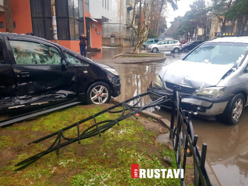 ავარია რუსთავში [photo]
