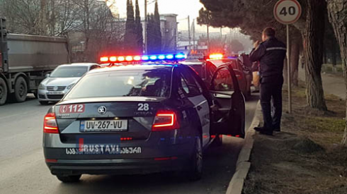 ჩხრეკა რუსთავი-თბილისის მაგისტრალზე [video]