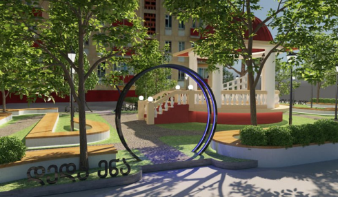 რუსთავში ლიტერატურული სკვერი გაკეთდება [photo]