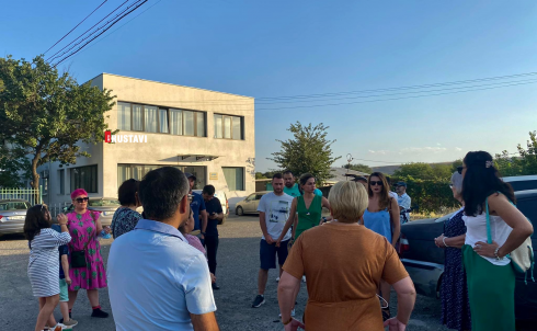 საპროტესტო აქცია "რუსთავის წყალთან" [video]