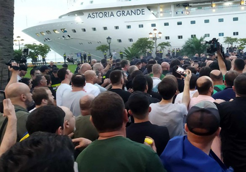 ბათუმში საპროტესტო აქციის დროს 9 პირი დააკავეს