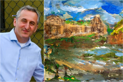 კახაბერ ცხვარაძე, თვითნასწავლი მხატვარი რუსთავიდან