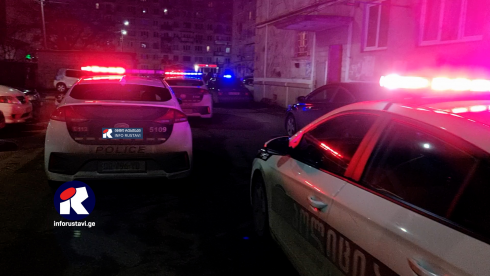 დევნა და რბოლა რუსთავის ქუჩებში [video]