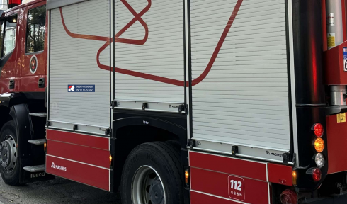 რუსთავში, საცხოვრებელ ბინაში ხანძარი იყო