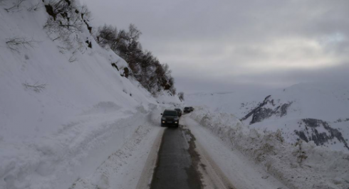 გზებზე გადაადგილება შეზღუდულია