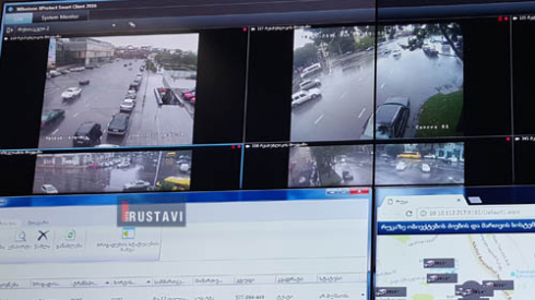 რუსთავის ქუჩებში სათვალთვალო კამერები დამონტაჟდება