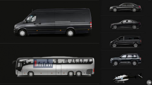 იქირავე მანქანა, ავტობუსი და ვერტმფრენიც კი