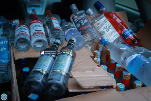 რუსთავში ფალსიფიცირებულ ალკოჰოლს ამზადებდნენ [video]