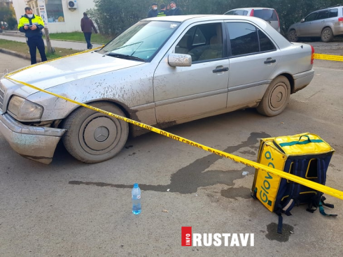ავტოსაგზაო შემთხვევა რუსთავში [photo]