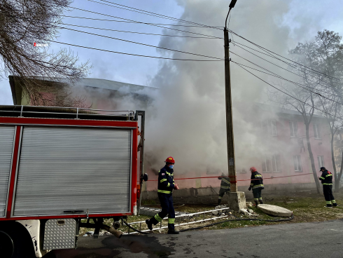 ხანძარი რუსთავში [video]