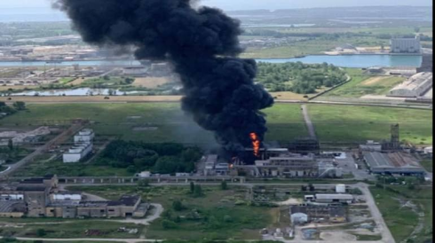 იტალიაში ქიმიური საწარმო აფეთქდა [video]