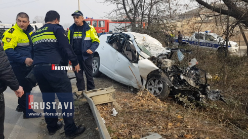 ავარია მსხვერპლით დასრულდა [video]