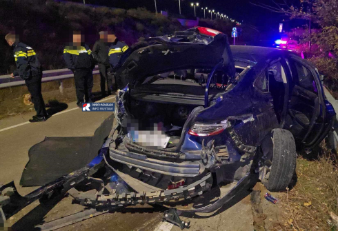 რუსთავის შემოსასვლელში ავტოსაგზაო შემთხვევა მოხდა [video]