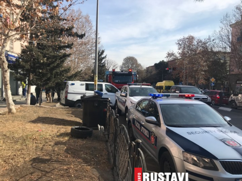 ხანძარი რუსთავში [photo]