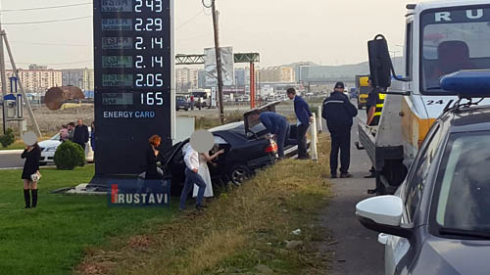 პატარძალი ავარიაში მოყვა (ვიდეო)