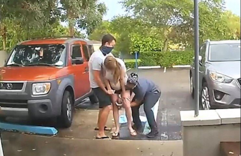 ქალმა ქუჩაში იმშობიარა [video]