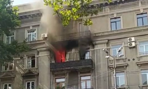 ხანძარი საცხოვრებელ სახლში