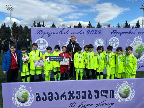 რუსთავის საფეხბურთო გუნდი "ოლიმპი" მშვიდობის თასის გამარჯვებული გახდა