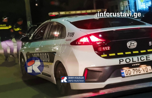 რუსთავში bmw-ს მძღოლი დააჯარიმეს