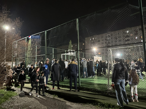 რუსთავში საფეხბურთო სკოლა "ფენიქსი" ვარჯიშებს სხვა მოედანზე გააგრძელებს [video]