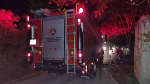 რუსთავში, ახლადრეაბილიტირებულ კორპუს ცეცხლი გაუჩნდა [Photo]