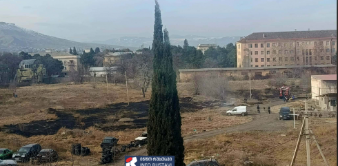 ხანძარი რუსთავში