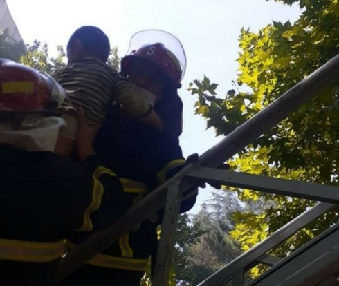 ხანძარი საცხოვრებელ სახლში