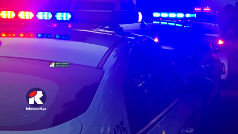 რუსთავში ერთამენთს 4 ავტომობილი შეეჯახა [video]