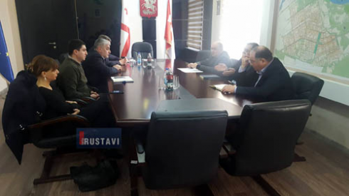 რუსთავის მერი GWP-ის ხელმძღვანელებს შეხვდა