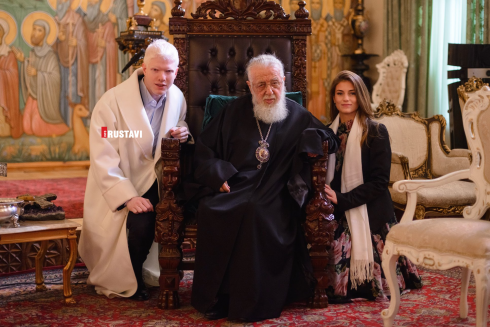 ბერა ივანიშვილი პატრიარქთან [photo]