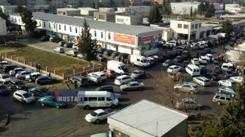 საცობი XII მიკრო-რაიონში