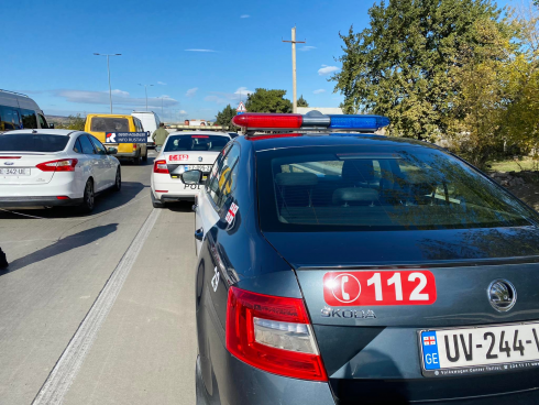 ავარია რუსთავი-თბილისის ავტობანზე [video]