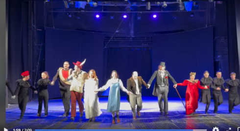 წინა საახალწლო განწყობა რუსთავის დრამატულ თეატრში