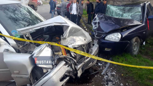 ავარია რუსთავი-გარდაბნის გზაზე (ვიდეო)