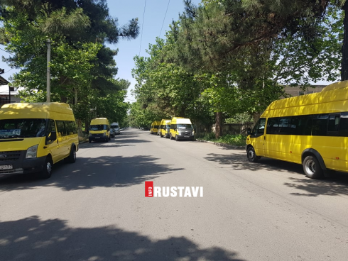 სპორტის სასახლის მიმართულებით მგზავრთა გადაყვანა შეჩერებულია