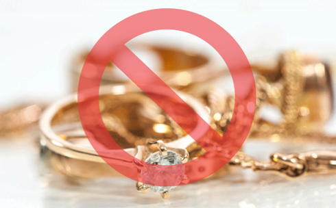 არადეკლარირებული ოქროსა და ვერცხლის ნაკეთობები