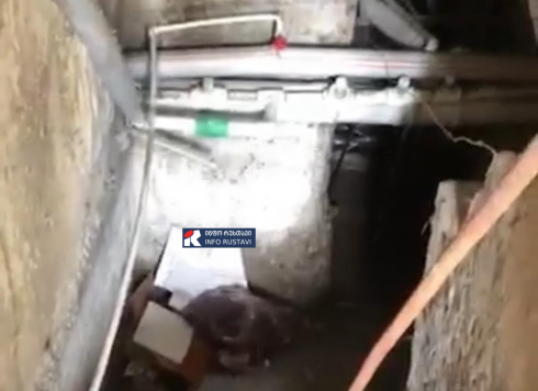 "წყალი გასდის და საძირკველი ნელ-ნელა ივსება"