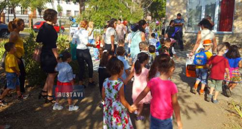 რუსთავის ბაგა-ბაღებში სწავლა დაიწყო