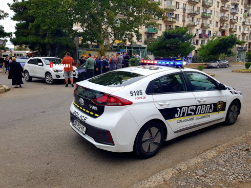 ავტოსაგზაო შემთხვევა რუსთავში [photo]