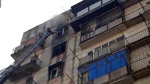 ხანძარი რუსთავში