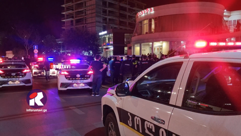 ჩხუბი რუსთავში რესტორან სავანეში [video]