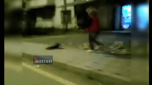 ცხოველზე ძალადობის ფაქტი (ვიდეო)